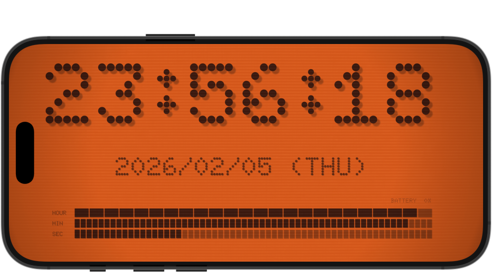 Relume Clock Demo Horizontal